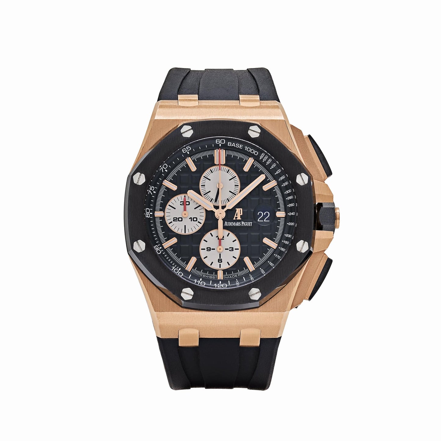 Audemars Piguet Royal Oak Offshore Chronograph - Rose Gold, Ceramic Bezel