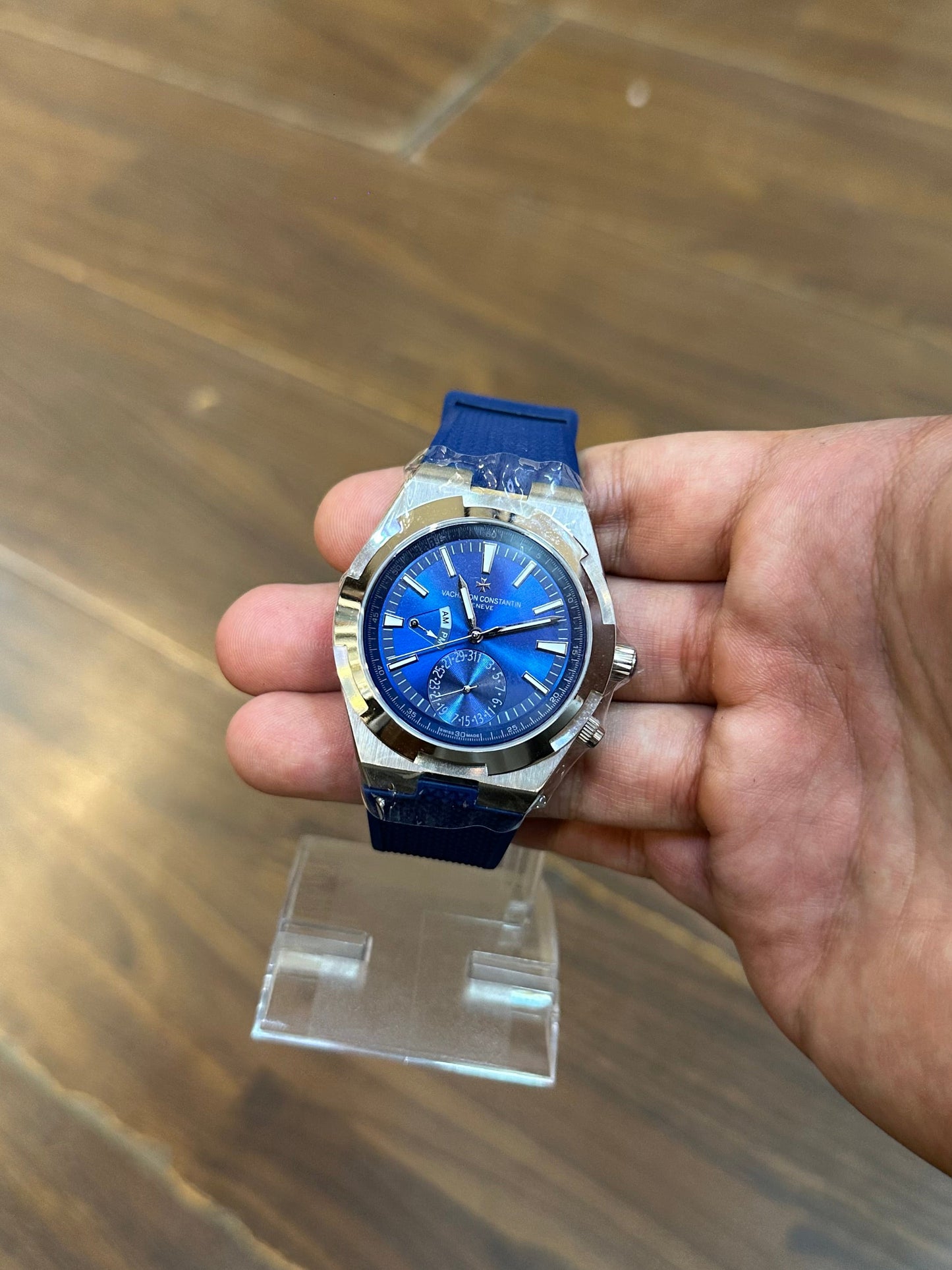 Vacheron Constantin - overseas chronograph blue