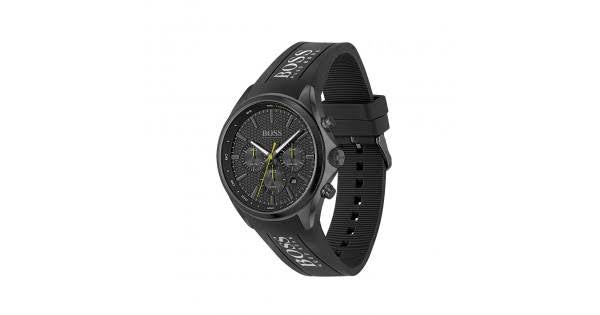 Hugo Boss Sport — dial and hands close-up