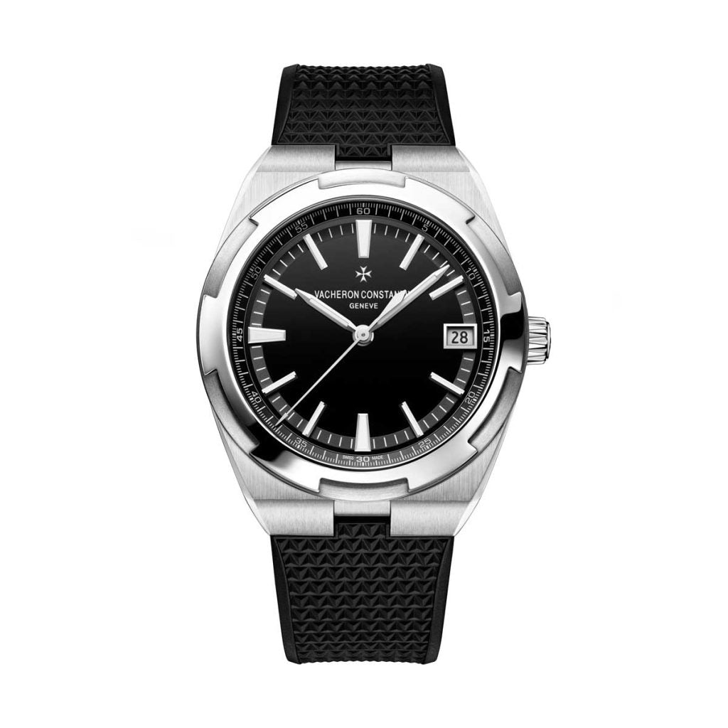 Vacheron Constantin Overseas - Black Dial, Rubber Strap