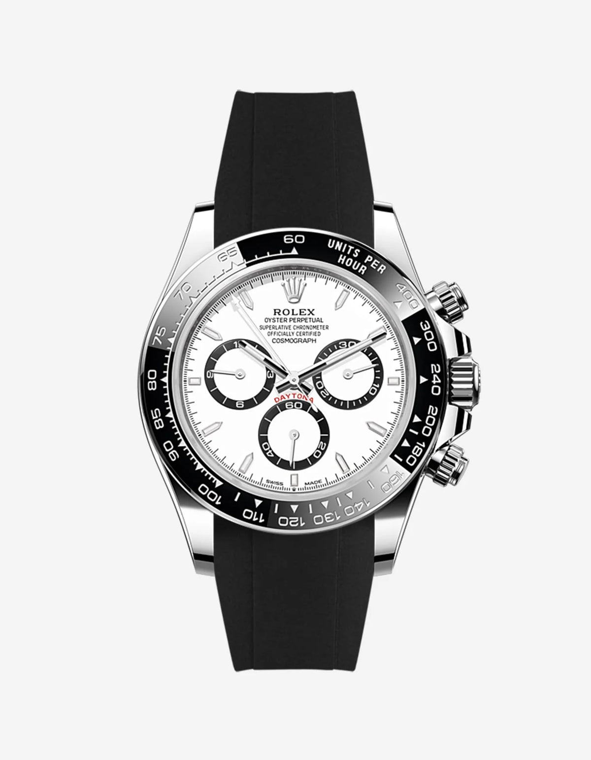 Daytona panda — clasp and buckle