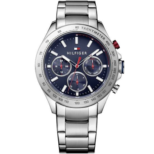 Tommy Hilfiger Hudson — front view of the dial and case