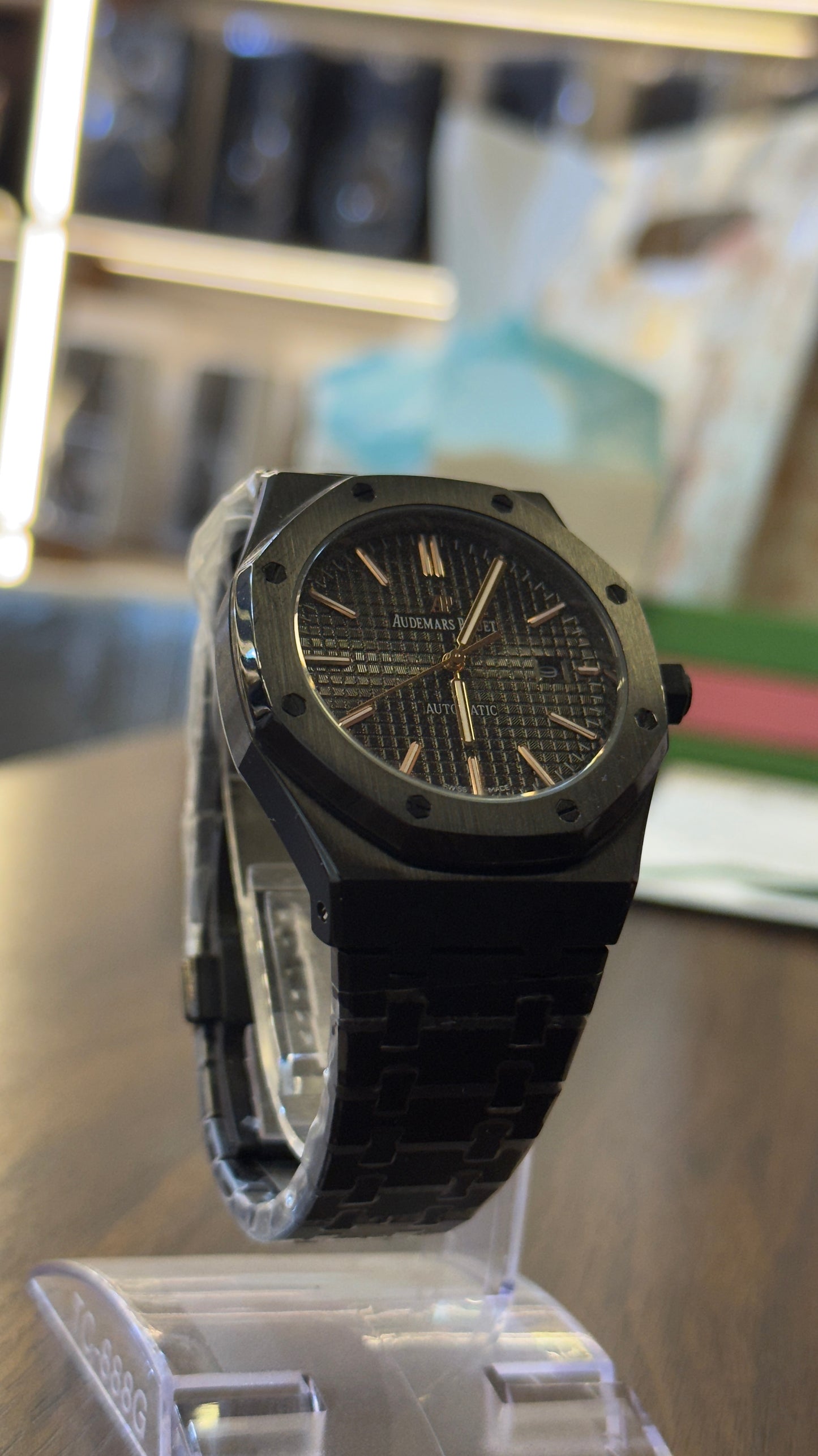Audemars piguet royal oak - black