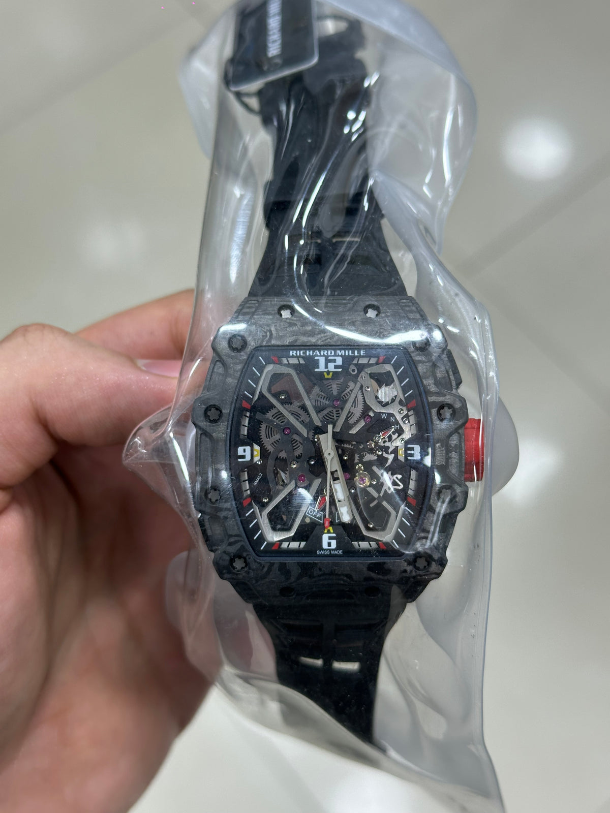 RM35-03 Rafa — shown with its presentation box