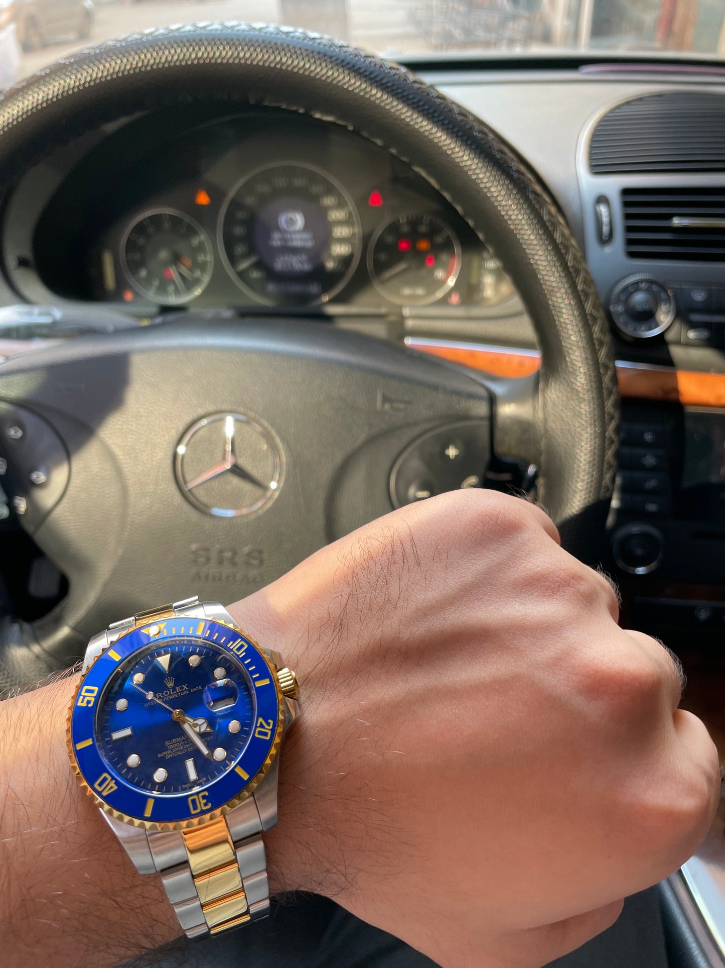 Rolex Submariner blue