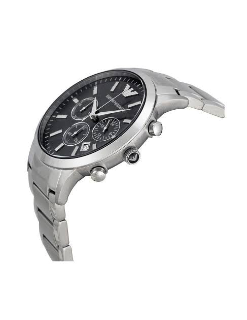 Emporio Armani Renato — case profile and crown