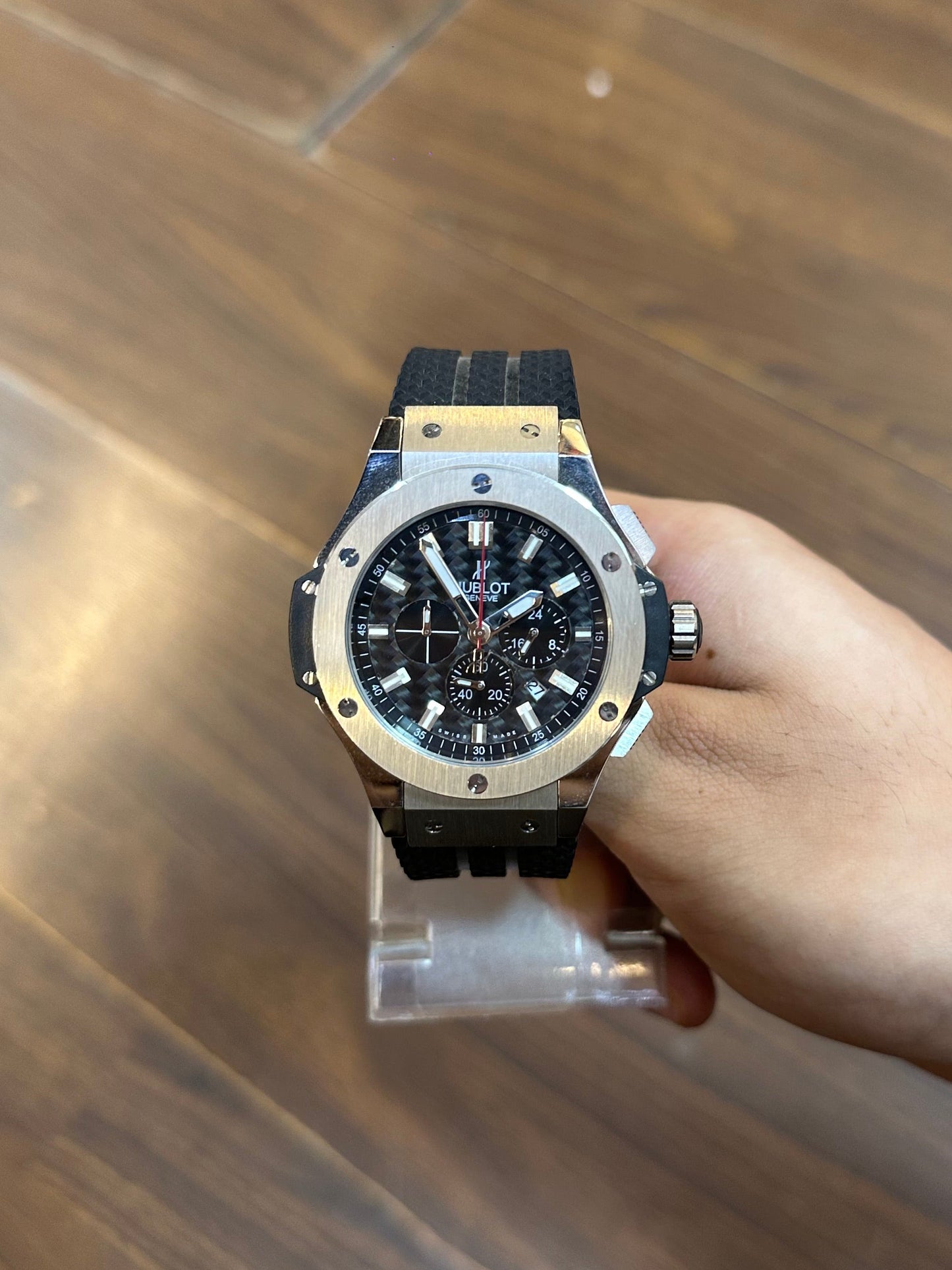 Hublot big bang - carbon fiber