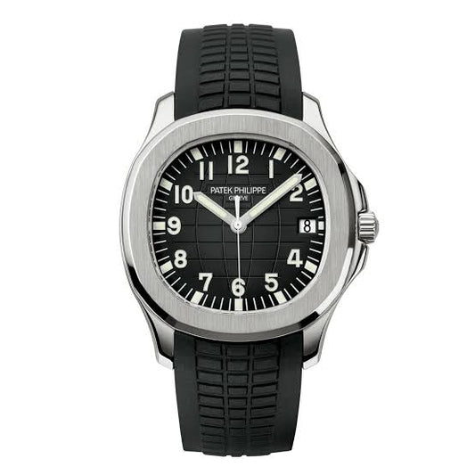 Dress watch — slim steel case, front view of the dial