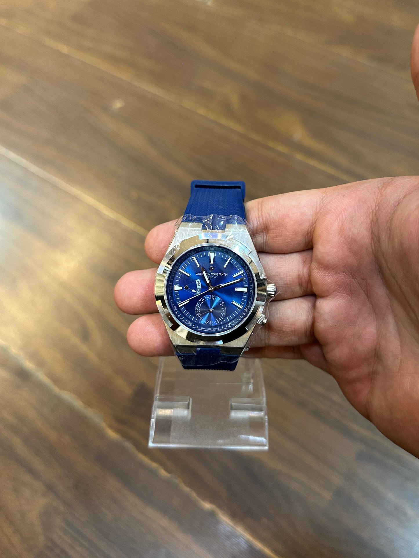 Vacheron Constantin - overseas chronograph blue