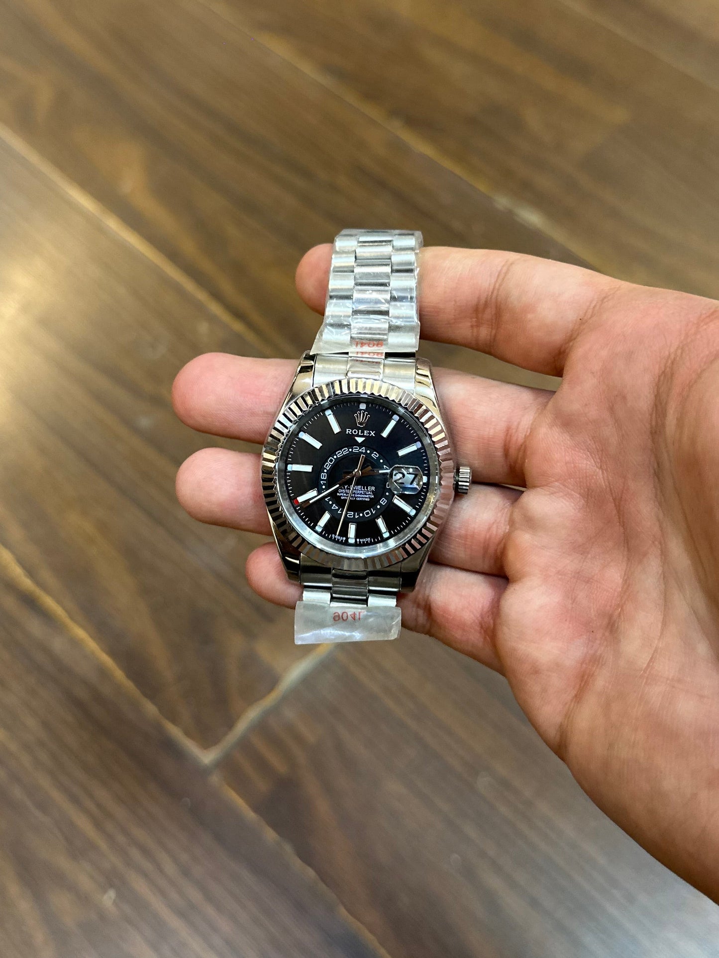 Rolex sky dweller black