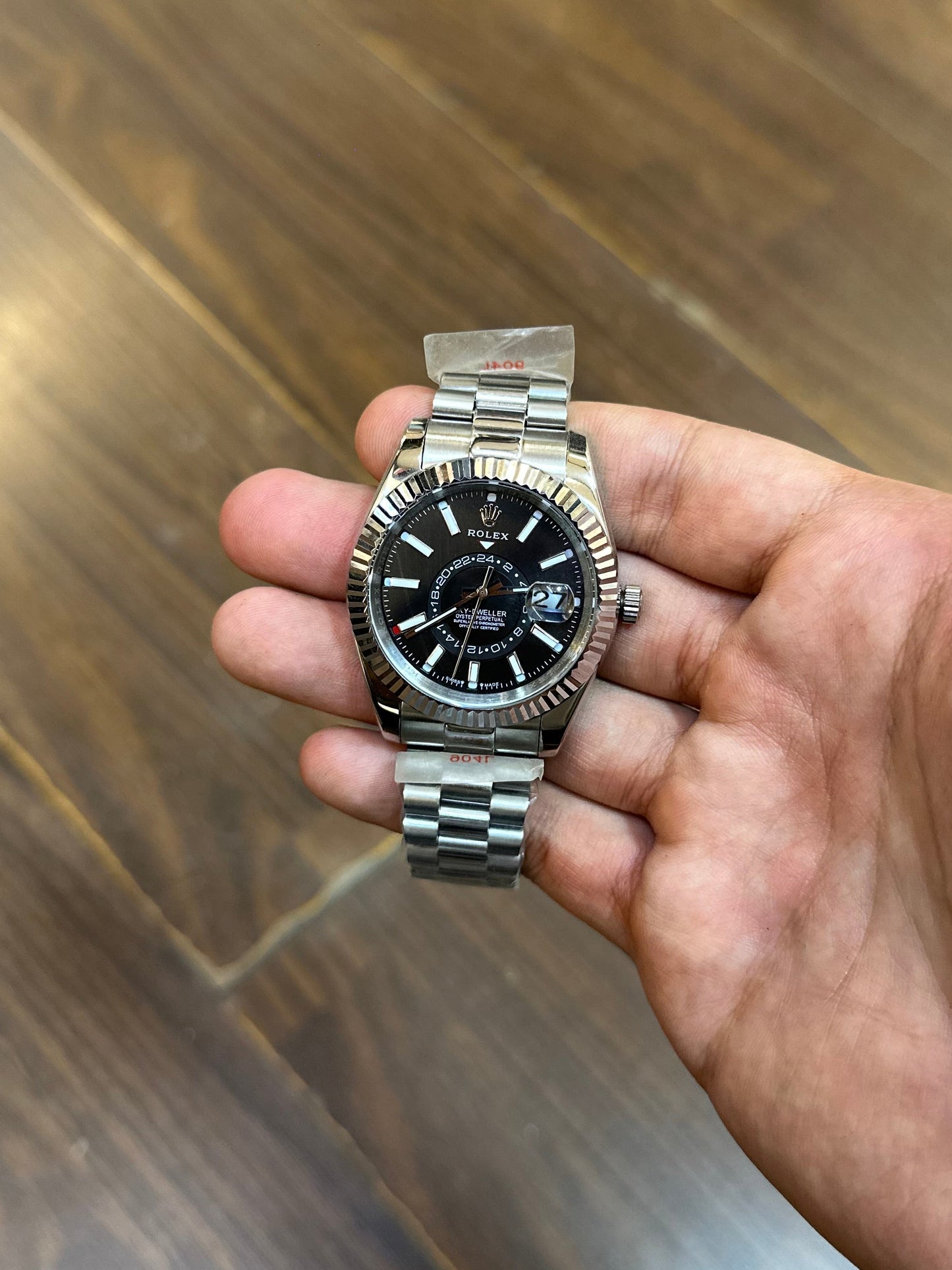 Rolex sky dweller black