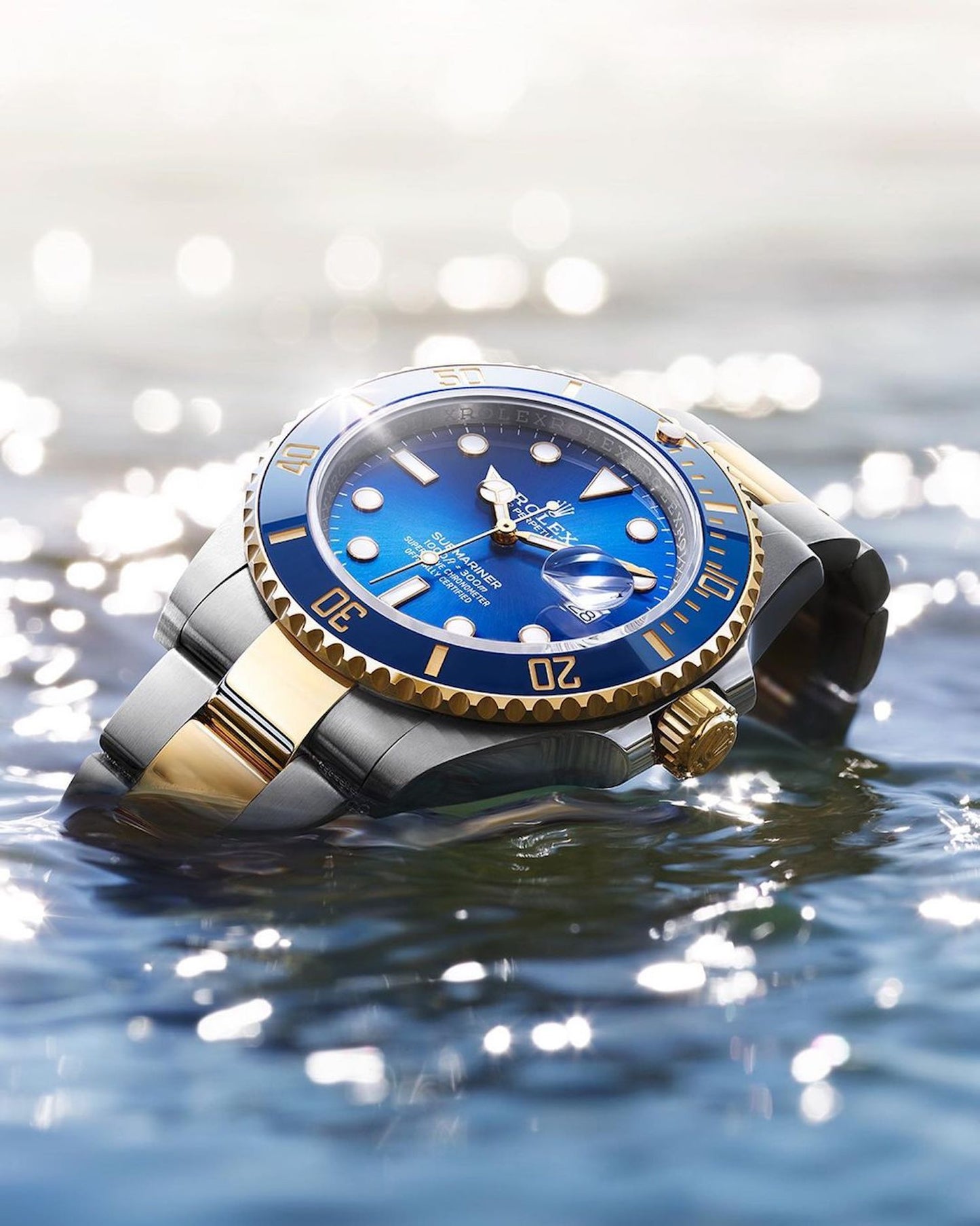 Rolex Submariner blue