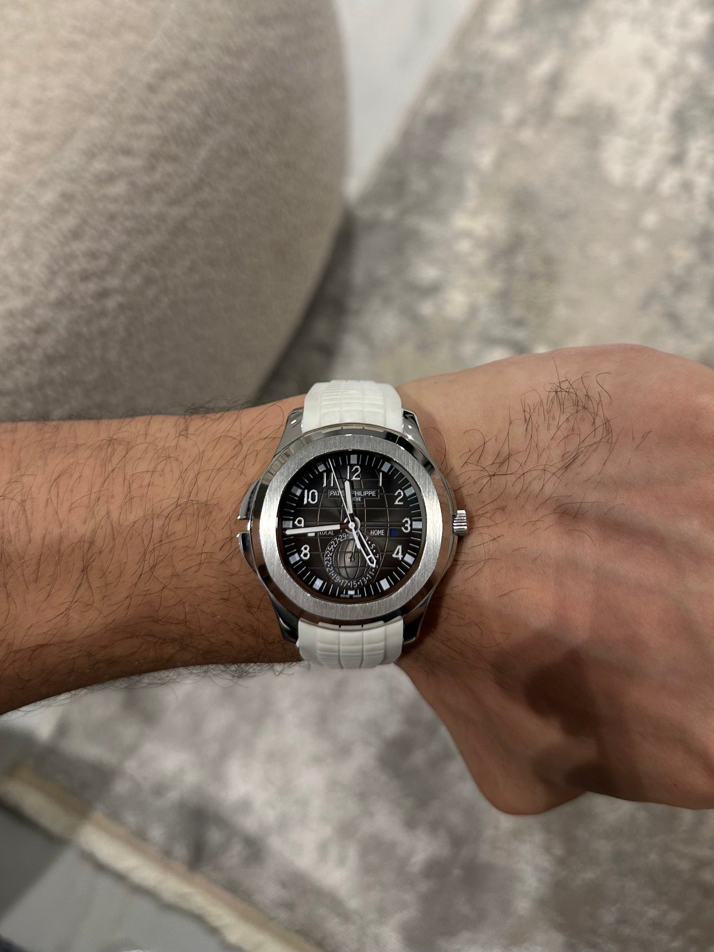 Patekphilippe - travel time with white strap limited edition