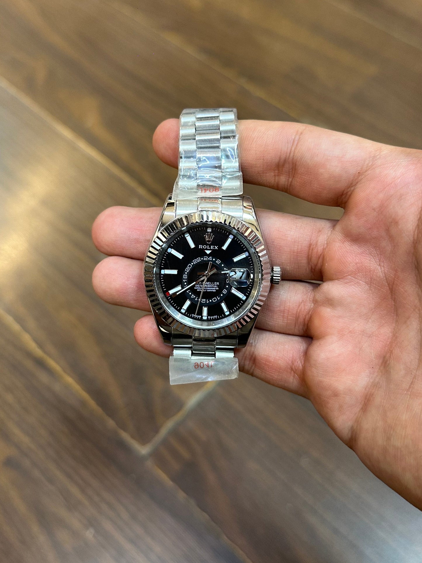 Rolex sky dweller black