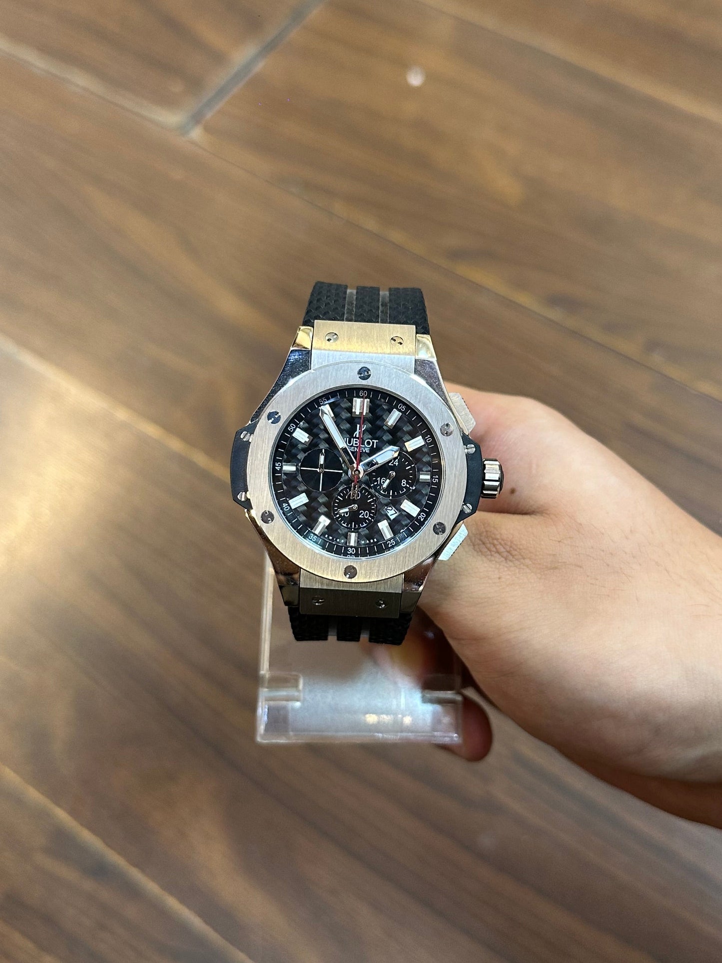 Hublot big bang - carbon fiber