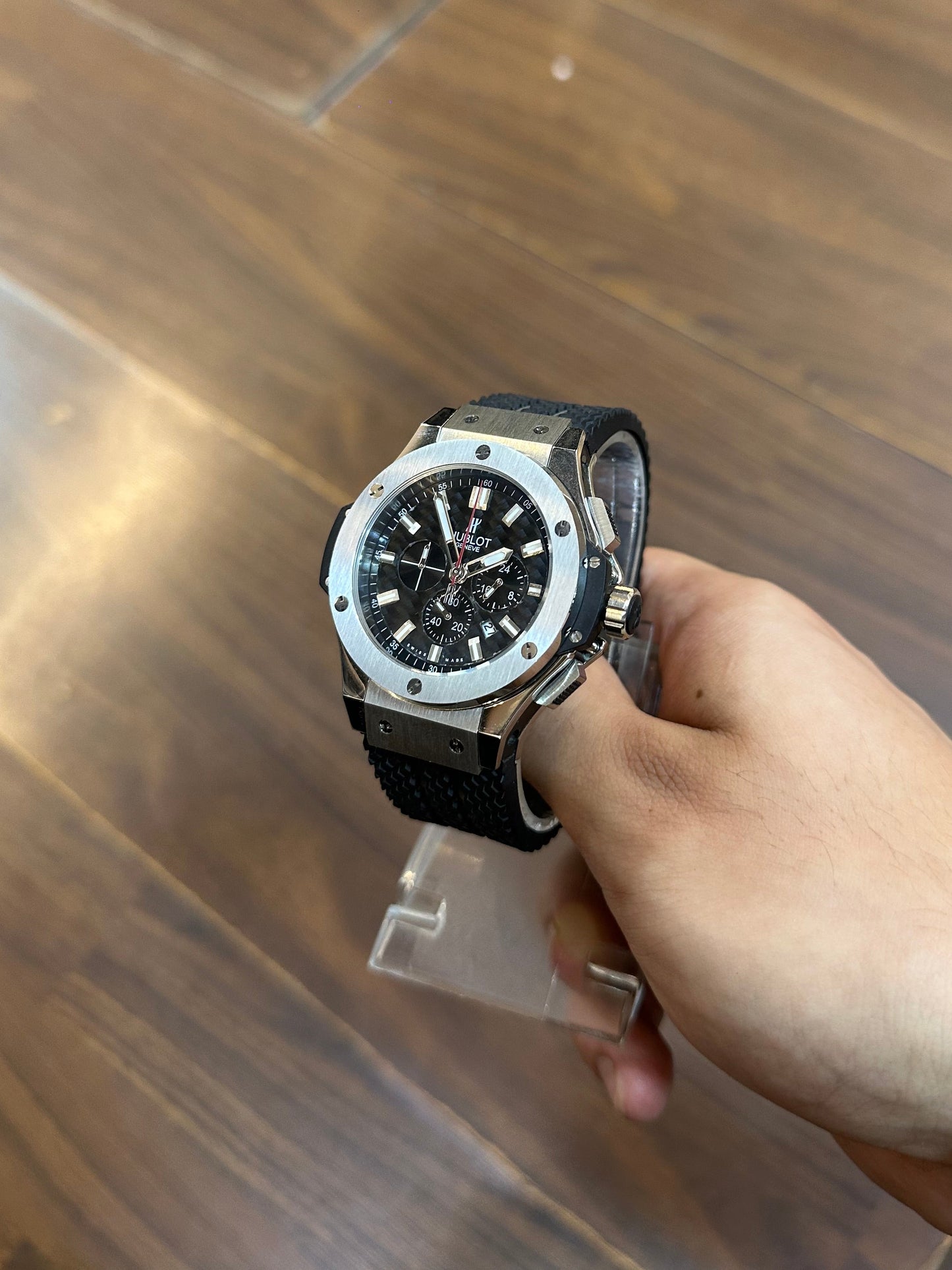 Hublot big bang - carbon fiber