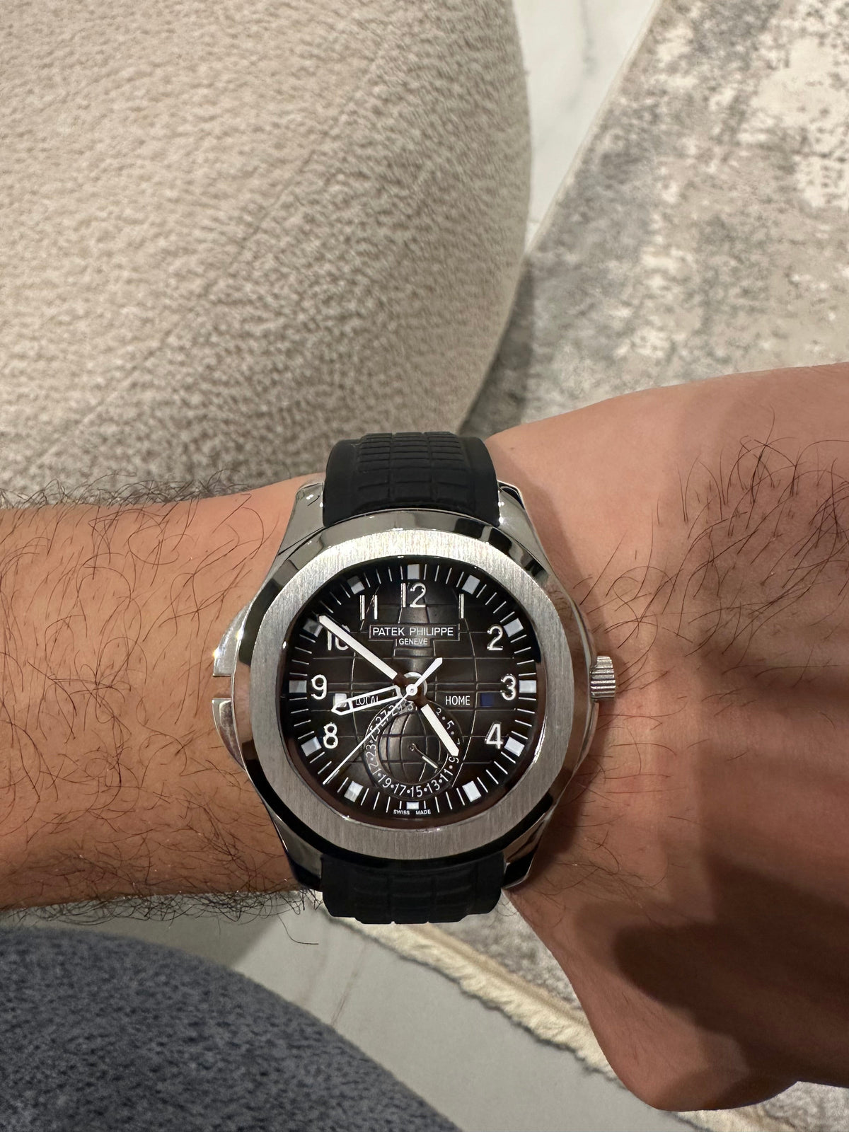 Aquanaut Travel Time — clasp and buckle