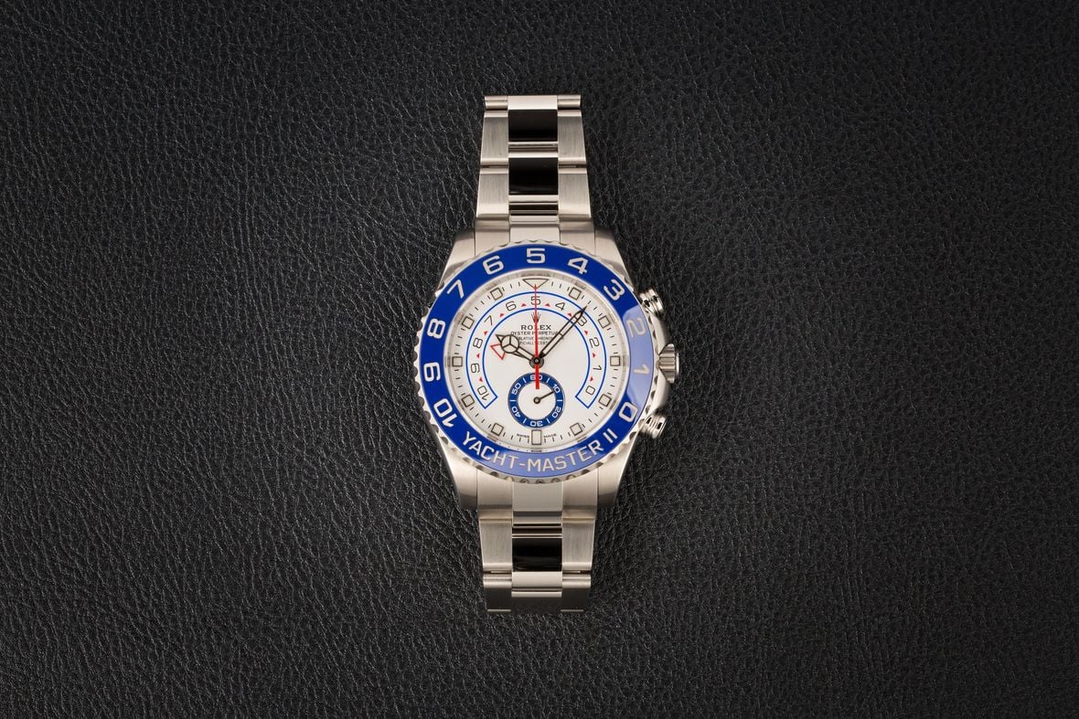 Rolex yacht master 2 - silver