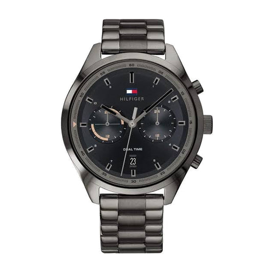 Tommy Hilfiger Bennett — front view of the dial and case
