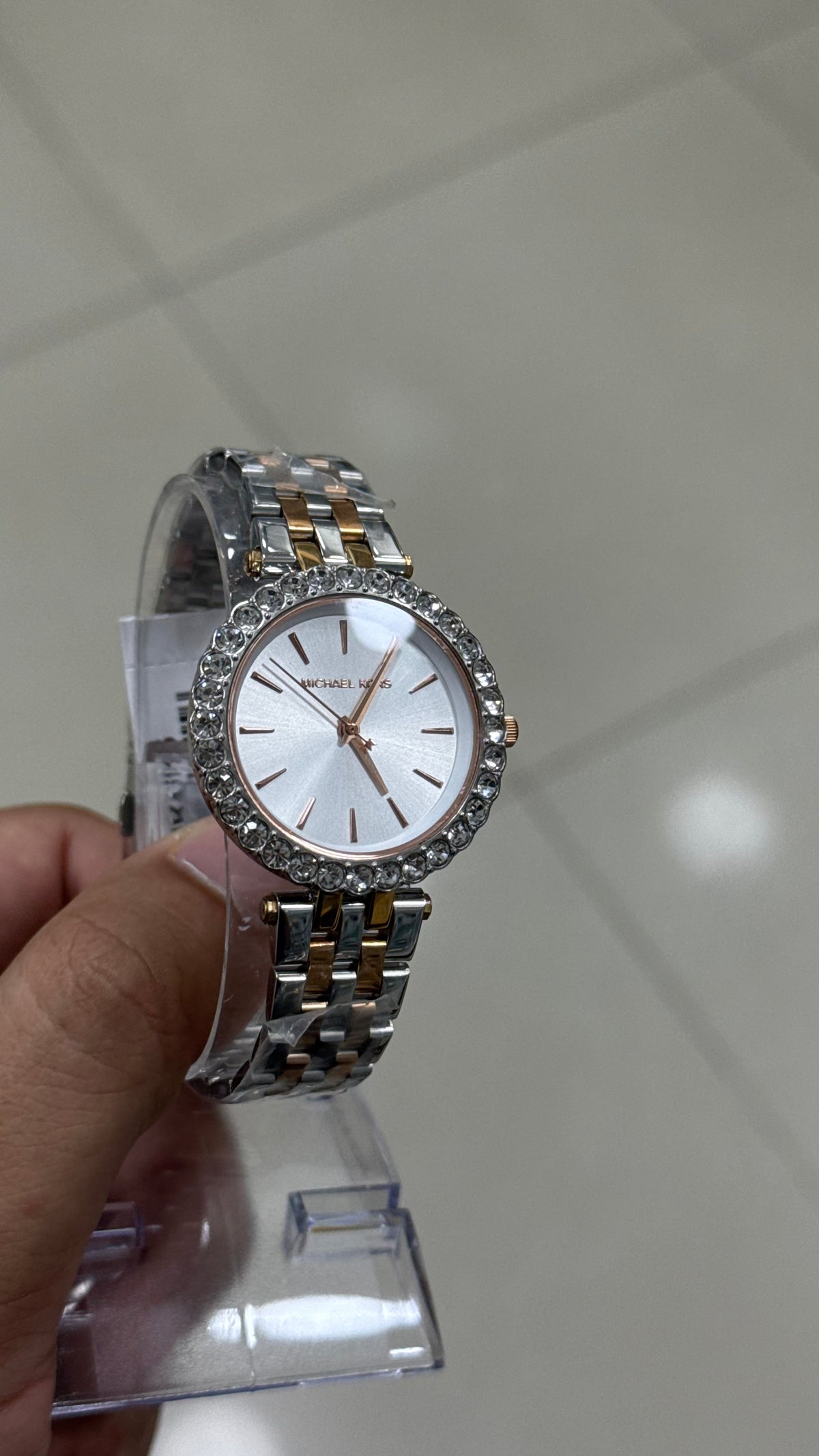 Michael Kors Darci with the original tag attached