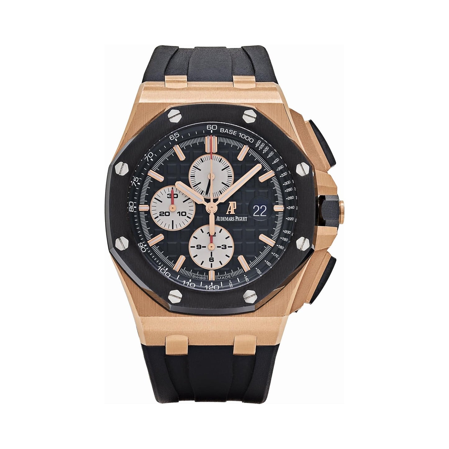Audemars Piguet Royal Oak Offshore Chronograph - Rose Gold, Ceramic Bezel