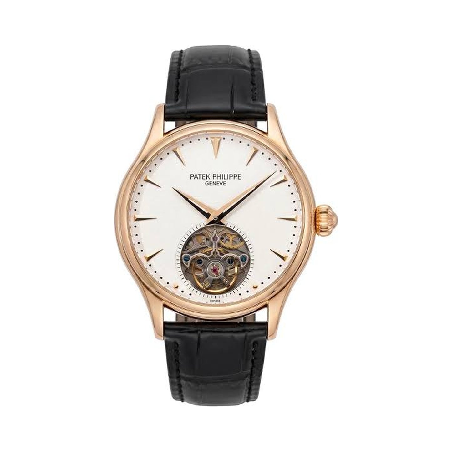 Patek Philippe Tourbillon - Rose Gold, White Dial