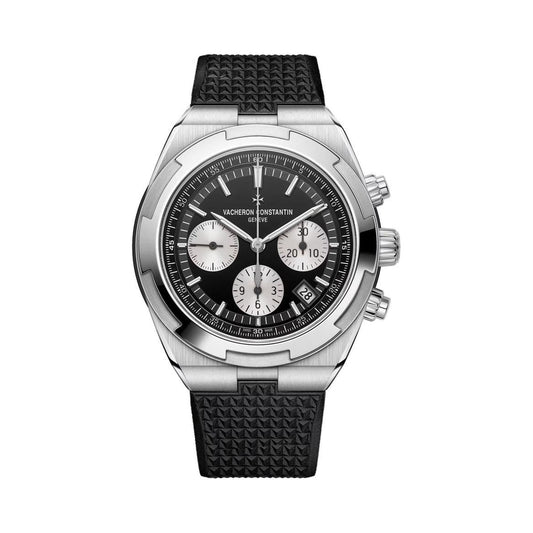 Vacheron Constantin Overseas Chronograph - Black Dial, Rubber Strap