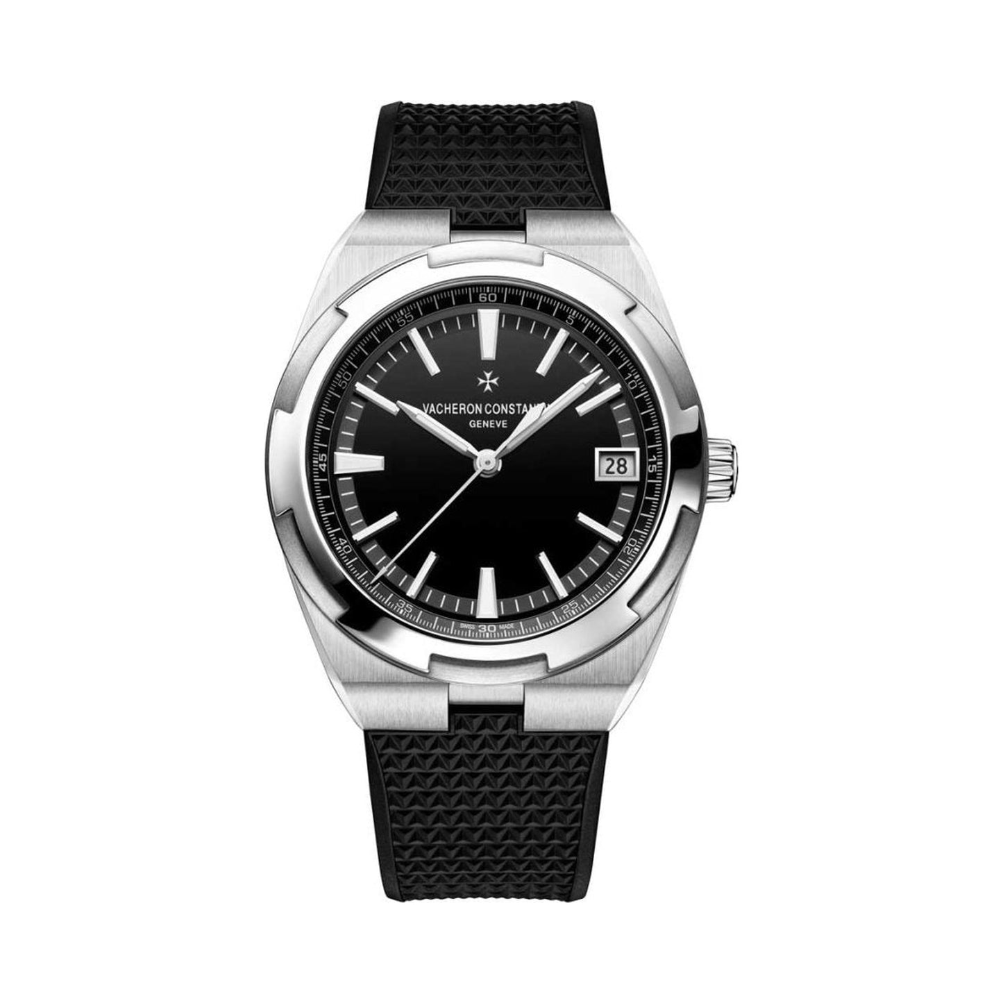 Vacheron Constantin Overseas - Black Dial, Rubber Strap